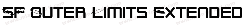 SF Outer Limits Extended字体转换